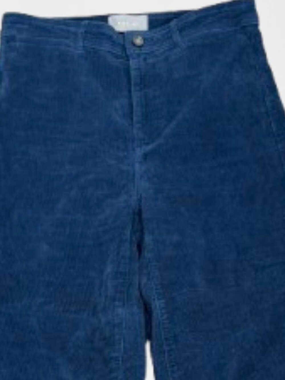 Everlane Women's Corduroy High Rise Wide leg Pants Size 8 in Dark Teal - Picture 3 of 8